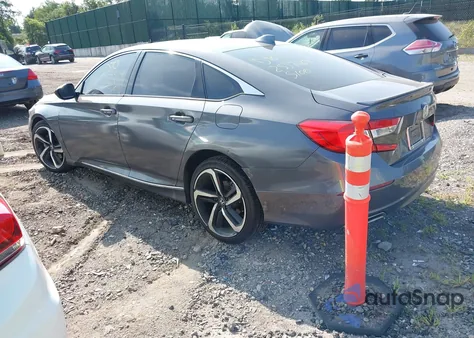 2020 Honda Accord Ex-L 2.0T from USA, damaged, VIN 1HGCV2F51LA018665